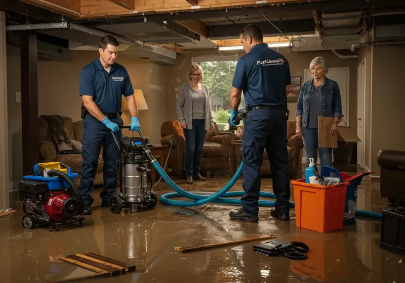 Basement Water Extraction and Removal Techniques process in Millington, TN