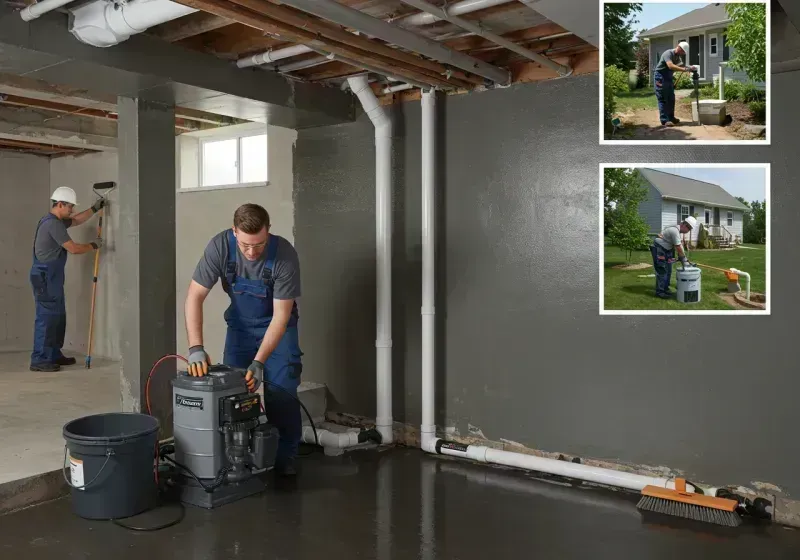 Basement Waterproofing and Flood Prevention process in Millington, TN